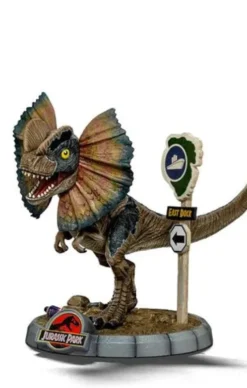 Jurassic Park Minifigura Mini Co. PVC Dilophosaurus 12 cm