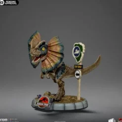 Jurassic Park Minifigura Mini Co. PVC Dilophosaurus 12 cm
