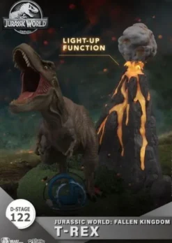 Jurassic World: el reino caído D-Stage PVC Diorama T-Rex 13 cm