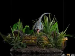 Jurassic World Fallen Kingdom Estatua 1/10 Deluxe Art Scale Blue 24 cm