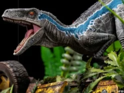 Jurassic World Fallen Kingdom Estatua 1/10 Deluxe Art Scale Blue 24 cm