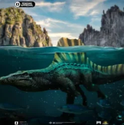 Jurassic World Icons Estatua Spinosaurus 18 cm