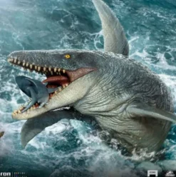 Jurassic World Icons Estatua Mosasaurus 16 cm