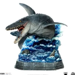 Jurassic World Icons Estatua Mosasaurus 16 cm