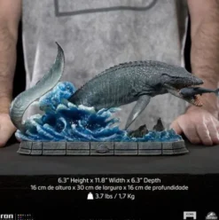 Jurassic World Icons Estatua Mosasaurus 16 cm
