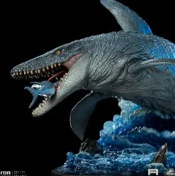Jurassic World Icons Estatua Mosasaurus 16 cm