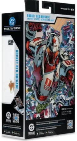Justice League: Generation Lost DC Multiverse Figura Rocket Red Brigade 18 cm