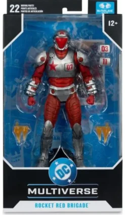 Justice League: Generation Lost DC Multiverse Figura Rocket Red Brigade 18 cm