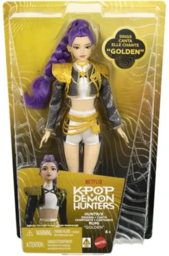 KPop Demon Hunters Muñeca Cantante Huntrix Rumi (Golden)