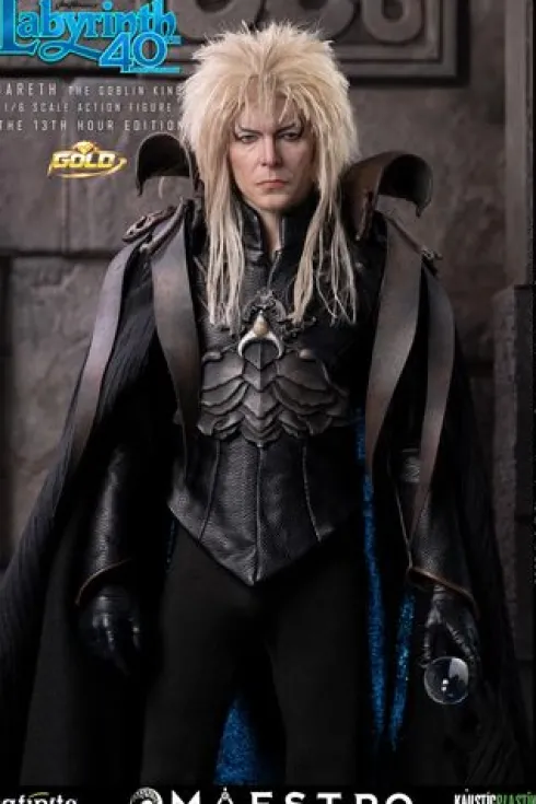 Labyrinth Jareth The Goblin King 1/6 Action Figure The 13th Hour Edition Gold
