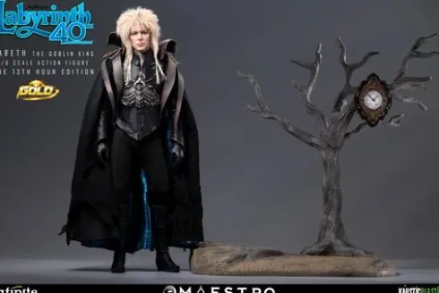 Labyrinth Jareth The Goblin King 1/6 Action Figure The 13th Hour Edition Gold