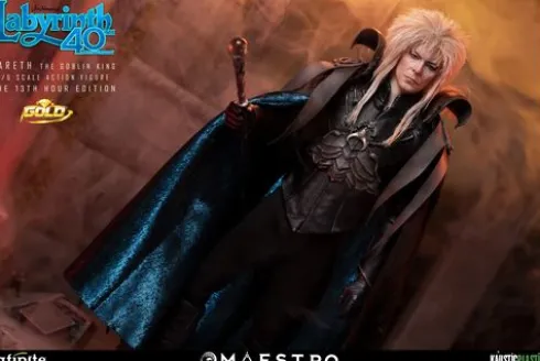 Labyrinth Jareth The Goblin King 1/6 Action Figure The 13th Hour Edition Gold