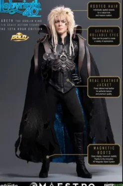Labyrinth Jareth The Goblin King 1/6 Action Figure The 13th Hour Edition Gold