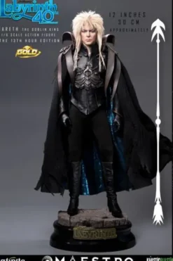 Labyrinth Jareth The Goblin King 1/6 Action Figure The 13th Hour Edition Gold