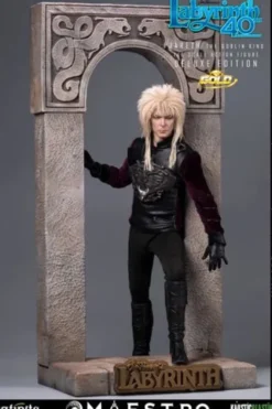 Labyrinth Jareth The Goblin King 1/6 Action Figure Deluxe Edition Gold
