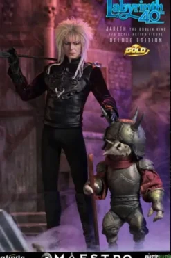 Labyrinth Jareth The Goblin King 1/6 Action Figure Deluxe Edition Gold
