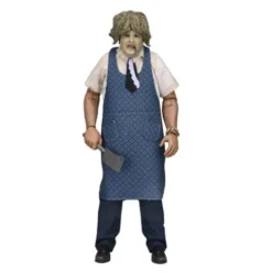 La Matanza de Texas Clothed Figura Leatherface with Old Lady Mask 20 cm