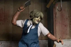 La Matanza de Texas Clothed Figura Leatherface with Old Lady Mask 20 cm