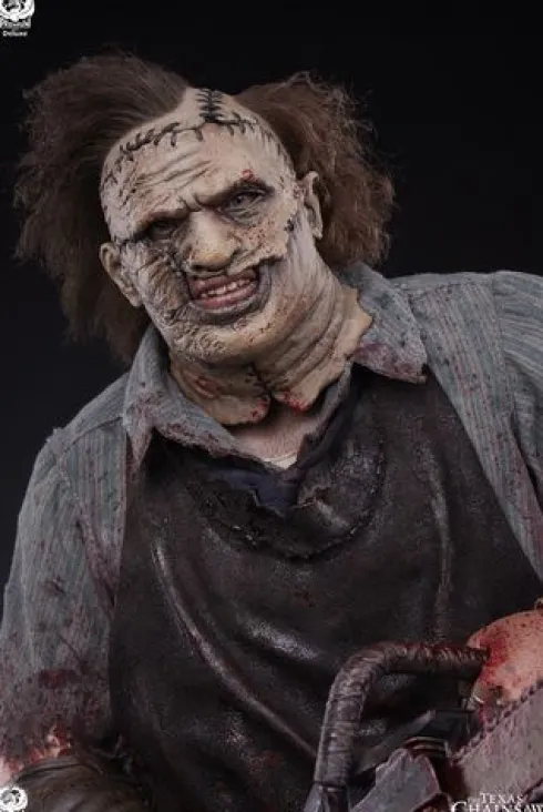 La Matanza de Texas Estatua 2003 1/4 Leatherface Deluxe Version 56 cm