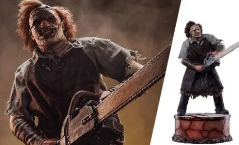 La Matanza de Texas Estatua 2003 1/4 Leatherface Deluxe Version 56 cm