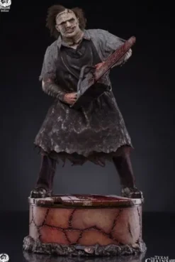La Matanza de Texas Estatua 2003 1/4 Leatherface Deluxe Version 56 cm