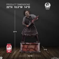 La Matanza de Texas Estatua 2003 1/4 Leatherface Deluxe Version 56 cm
