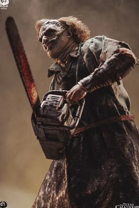 La Matanza de Texas Estatua 2003 1/4 Leatherface Deluxe Version 56 cm
