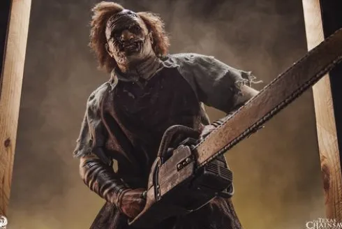 La Matanza de Texas Estatua 2003 1/4 Leatherface 56 cm