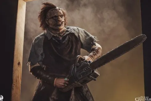 La Matanza de Texas Estatua 2003 1/4 Leatherface 56 cm