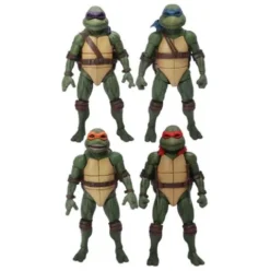Las Tortugas Ninja box set Figuras 1/12 Teenage Mutant Ninja Turtles (1990 Movie) 15 cm