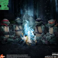 Las Tortugas Ninja box set Figuras 1/12 Teenage Mutant Ninja Turtles (1990 Movie) 15 cm