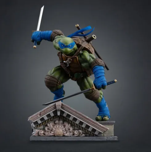 Las Tortugas Ninja Estatua 1/10 Art Scale Leonardo Unleashed 22 cm