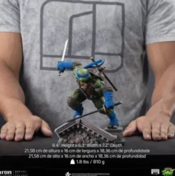 Las Tortugas Ninja Estatua 1/10 Art Scale Leonardo Unleashed 22 cm