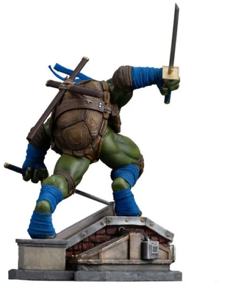 Las Tortugas Ninja Estatua 1/10 Art Scale Leonardo Unleashed 22 cm