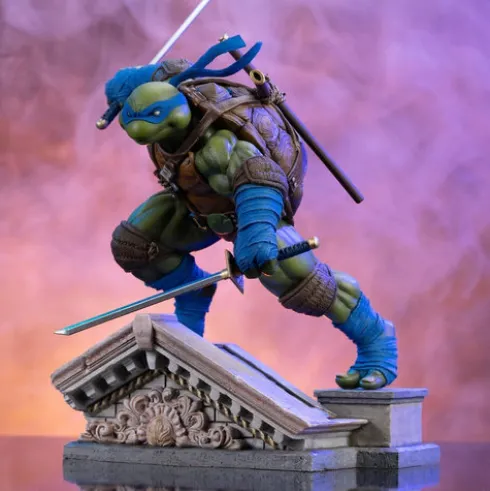 Las Tortugas Ninja Estatua 1/10 Art Scale Leonardo Unleashed 22 cm