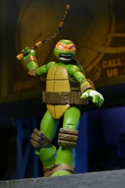 Las Tortugas Ninja Figura Ultimate Michelangelo 18 cm