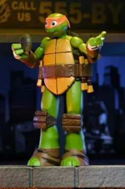 Las Tortugas Ninja Figura Ultimate Michelangelo 18 cm