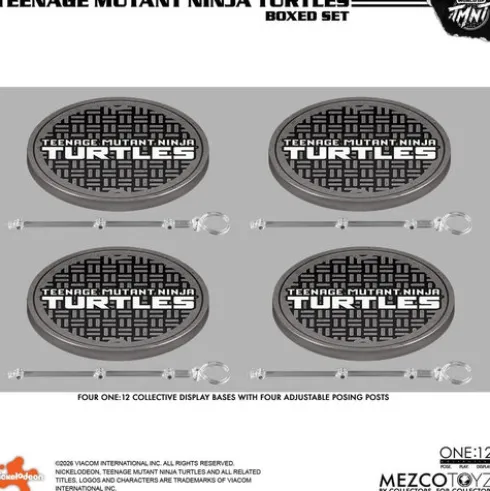 Las Tortugas Ninja One:12 Collective Figuras 1/12 Boxed Set 17 cm