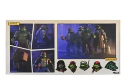 Las Tortugas Ninja Pack de 4 Figuras Gangster Turtles 18 cm