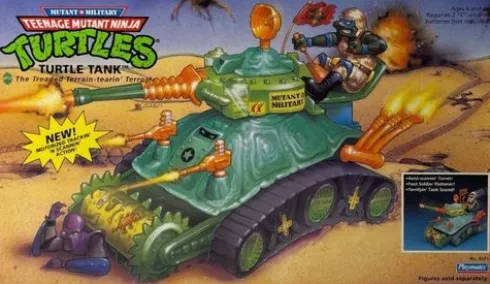 Las Tortugas Ninja Vehículo Turtle Tank Exclusive 25 cm