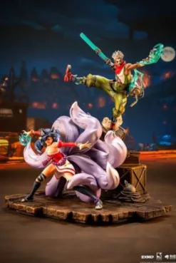 League of Legends Estatua 1/10 2XKO Ekko & Ahri Diorama 30 cm