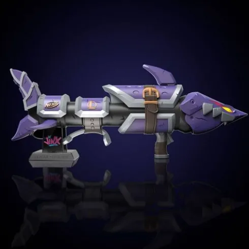 League of Legends NERF LMTD Jinx Fishbones Blaster 93 cm