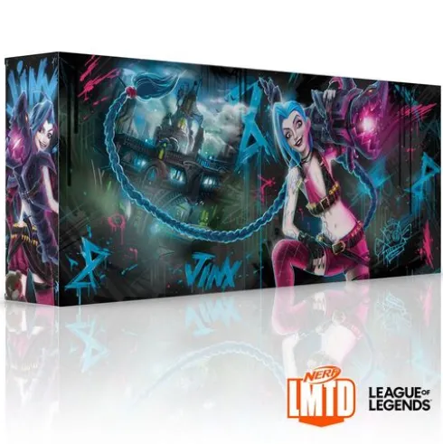 League of Legends NERF LMTD Jinx Fishbones Blaster 93 cm