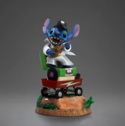 Lilo & Stitch Estatua 1/10 Art Scale Stitch King of Rock 17 cm