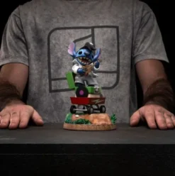 Lilo & Stitch Estatua 1/10 Art Scale Stitch King of Rock 17 cm