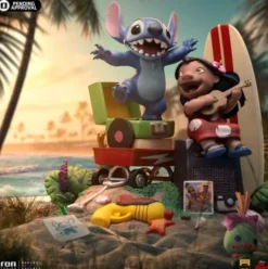 Lilo & Stitch Estatua 1/10 Deluxe Art Scale Lilo & Stitch 20 cm