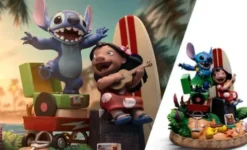 Lilo & Stitch Estatua 1/10 Deluxe Art Scale Lilo & Stitch 20 cm