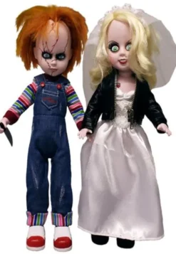 Living Dead Dolls Set de 2 Muñecos Chucky & Tiffany 25 cm