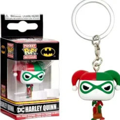 Llavero Funko Pop! Harley Quinn Holiday Exclusive DC Comics