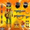 Los motorratones de Marte Figura Carbine 23 cm